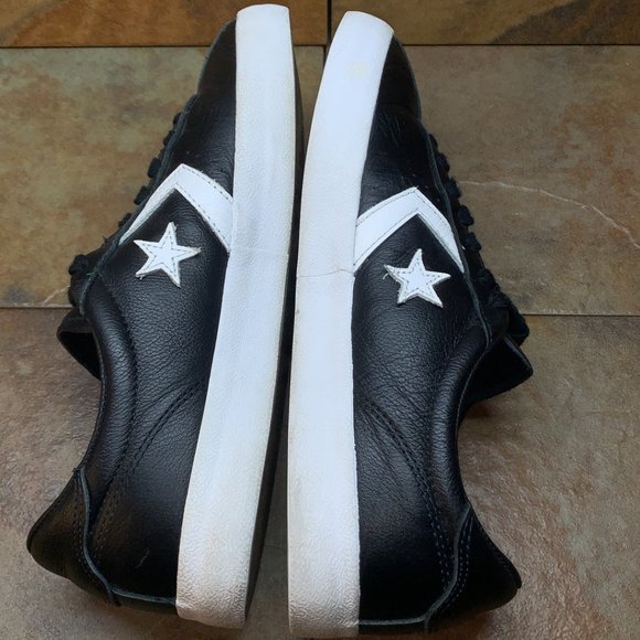 Converse Mens Breakpoint OX 157776C Black White Sneaker Shoes Size M 8.5 W 10 - Picture 4 of 9
